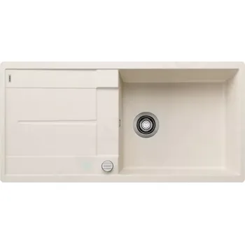 Granitový dřez Blanco Metra XL 6 Silgranitový dřez, 990x490 mm, s ovládáním odtoku, jemná bílá, 527125
