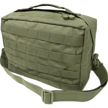 CONDOR OUTDOOR Taška UTILITY SHOULDER s popruhem ZELENÁ