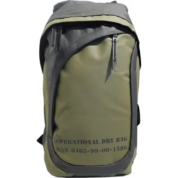 turistický batoh FOSTEX Batoh vak DRY BAG OPERATION nepromokavý malý ZELENÝ