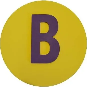 Figurka Označení skupiny"B", mix barev