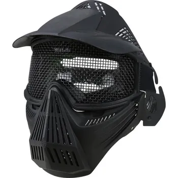 Potápěčská maska KOMBAT Maska celoobličejová s mřížkou ČERNÁ