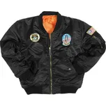 Bunda dětská MA1® ČERNÁ Bunda dětská MA1® ČERNÁ vel. L