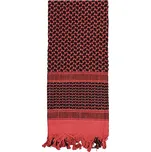 ROTHCO Šátek SHEMAGH 105 x 105 cm ČERVENO-ČERNÝ