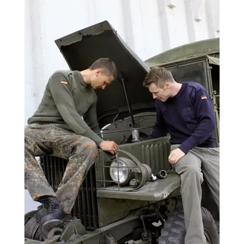 Pánský svetr Bundeswehr Svetr BW MODRÝ originál použitý