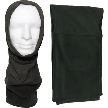 MFH Šátek multifunkční Acryl-Spandex/Fleece ZELENÝ