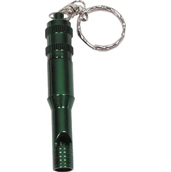 Vybavení pro přežití MFH Píšťalka Alu 9cm ZELENÁ