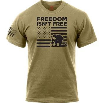 Pánské tričko Triko FREEDOM ISN T FREE krátký rukáv COYOTE Triko FREEDOM ISN T FREE krátký rukáv COYOTE vel. 3XL