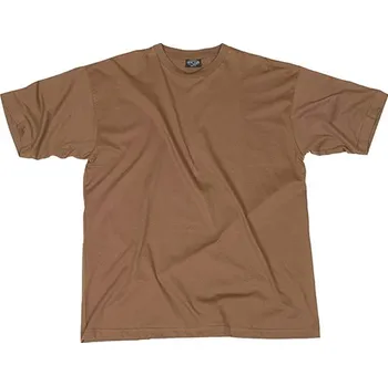 Pánské tričko Triko krátký rukáv US STYLE HNĚDÉ Triko krátký rukáv US STYLE HNĚDÉ vel. M