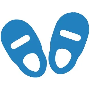 Cyklistické návleky Návleky na ruce (pár) 320x170x15, modrá