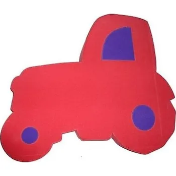 Plovací deska Plavecká deska TRAKTOR - novinka 400x350x38, červená