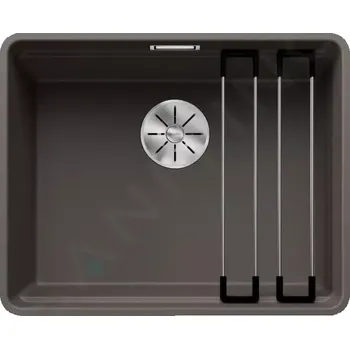 Granitový dřez Blanco Etagon 500 Silgranitový dřez, 527x427 mm, s příslušenstvím, InFino, šedá, 527257
