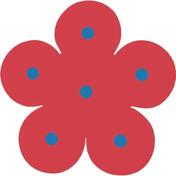 Plavecký ponton KYTKA - NOVINKA 930x930x38, červená