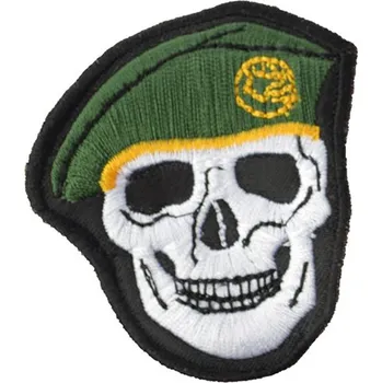 Nášivka NAVYS Nášivka LEBKA baret v barvě ZELENÁ