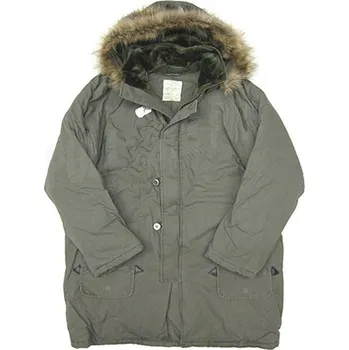 Pánská parka Bunda VINTAGE N-3B ZELENÁ Bunda VINTAGE N-3B ZELENÁ vel. XS