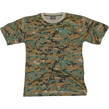 Pánské oblečení Triko krátký rukáv DIGITAL WOODLAND Triko krátký rukáv DIGITAL WOODLAND vel. S