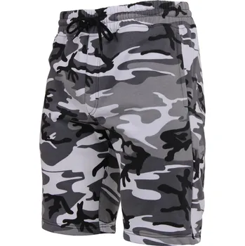 Pánské kraťasy Kraťasy teplákové CITY CAMO Kraťasy teplákové CITY CAMO vel. M