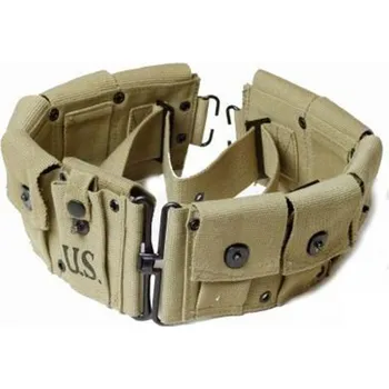 Módní doplněk MIL-TEC® Opasek US GARAND PÍSKOVÝ repro