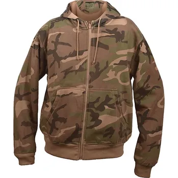 Pánská mikina Mikina se zipem a kapucí WOODLAND Mikina se zipem a kapucí WOODLAND vel. XXS