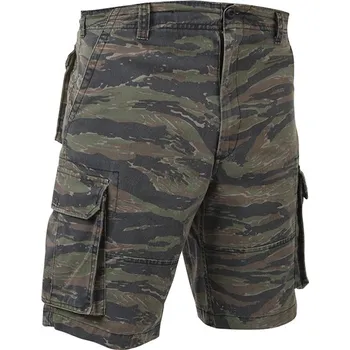 Pánské kraťasy Kraťasy VINTAGE PARATROOPER TIGER STRIPE CAMO Kraťasy VINTAGE PARATROOPER TIGER STRIPE CAMO vel. M