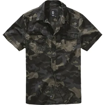Pánská košile Košile ROADSTAR krátký rukáv DARK CAMO Košile ROADSTAR krátký rukáv DARK CAMO vel. S