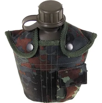 Láhev MFH Láhev polní US nylonový potah 1L FLECKTARN