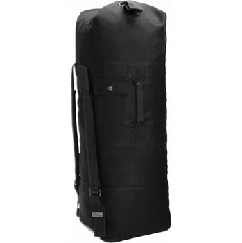 Vodácký pytel MIL-TEC® Vak lodní US s dvěma popruhy ČERNÝ