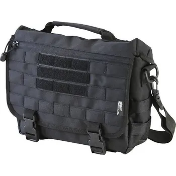 KOMBAT Taška přes rameno MESSENGER malá 10 litrů ČERNÁ