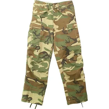 Pánské kalhoty Kalhoty VINTAGE US M65 FIELD WOODLAND Kalhoty VINTAGE US M65 FIELD WOODLAND vel. XXL