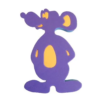 Hračka MYŠÁK 400x250x38, fialová