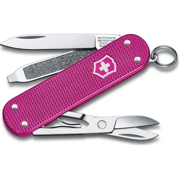 Multifunkční nůž VICTORINOX Nůž kapesní CLASSIC SD ALOX 58mm FLAMINGO PARTY