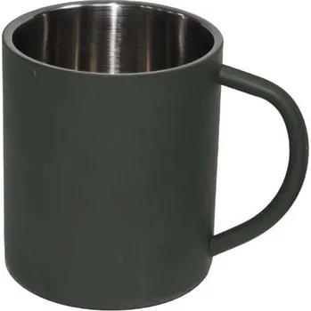 MIL-TEC® Hrnek dvouplášťový 300ml ZELENÝ