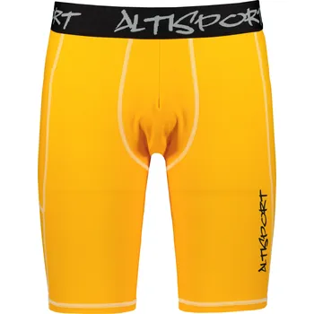 Pánské sportovní legíny nad kolena premium ALTISPORT VOJ/ALM000LEG02 ORANŽOVÁ S