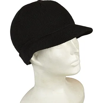 Pokrývka hlavy MIL-TEC® Čepice pletená US GI vlněná ČERNÁ