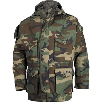 Pánské oblečení MFH Defence Bunda COMMANDO SMOCK WOODLAND