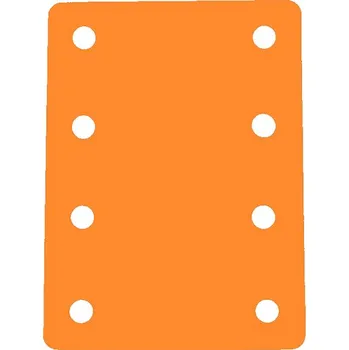 Plavecký ponton (8 otvorů) 950x700x38, oranžová