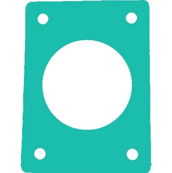 Plovací deska Plavecký ponton s kulatým otvorem uprostřed 950x700x38, zelená