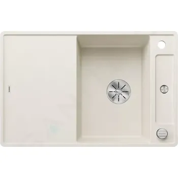 Granitový dřez Blanco Axia III 45 Silgranitový dřez, 770x500 mm, s příslušenstvím, InFino, jemná bílá, 527038