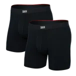 Set pánských boxerek Saxx Vibe Xtra Boxer Brief Fly 2Pk Black S