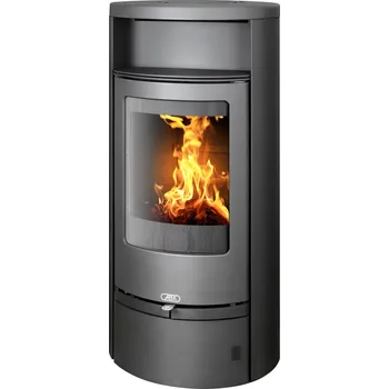 Krbová kamna Krbová kamna na dřevo ABX Polar 5 kW, litina, černý 404912
