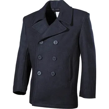 Pánský zimní kabát Kabát US Pea Coat MODRÝ Kabát US Pea Coat MODRÝ vel. S