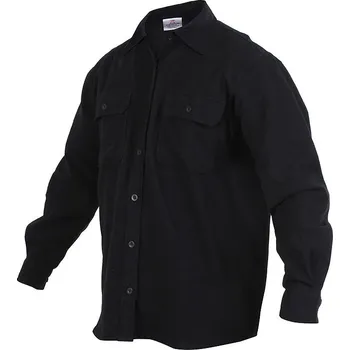 Pánská košile Košile dřevorubecká FLANNEL ČERNÁ Košile dřevorubecká FLANNEL ČERNÁ vel. S