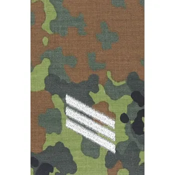 Příslušenství pro sportovní střelbu Bundeswehr Nárameník BW HAUPTGEFREITER FLECKTARN / stříbrné vyšití