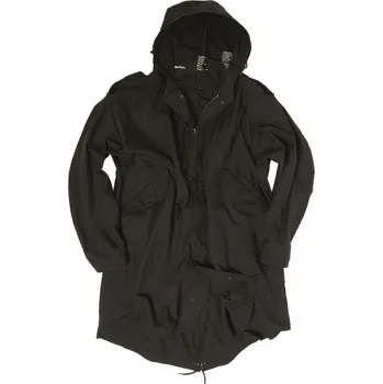 Pánská parka TEESAR® Bunda US M51 FISHTAIL s vložkou a kapucí ČERNÁ