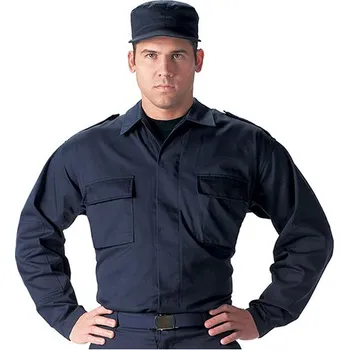 Pánská košile ROTHCO Košile taktická BDU dlouhý rukáv NÁM.MODRÁ