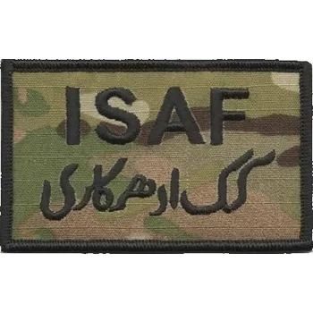 Nášivka MILITARY RANGE Nášivka ISAF velcro MULTICAM®
