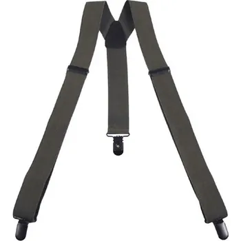 Kšandy MFH Kšandy tvar Y kalhotové s klipsny ZELENÉ