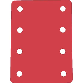 Plavecký ponton (8 otvorů) 950x700x38mm, červená