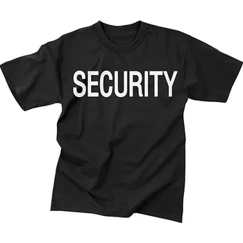 Triko s nápisem na hrudi SECURITY krátký rukáv ČERNÉ Triko s nápisem na hrudi SECURITY krátký rukáv ČERNÉ vel. 4XL
