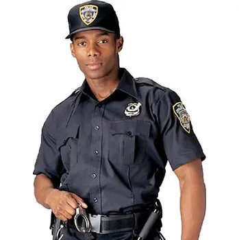 Pánská košile Košile POLICIE A SECURITY krátký rukáv NÁM.MODRÁ Košile POLICIE A SECURITY krátký rukáv NÁM.MODRÁ vel. 3XL