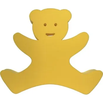 Plovací deska Plavecká deska MEDVÍDEK 340x290x38, žlutá